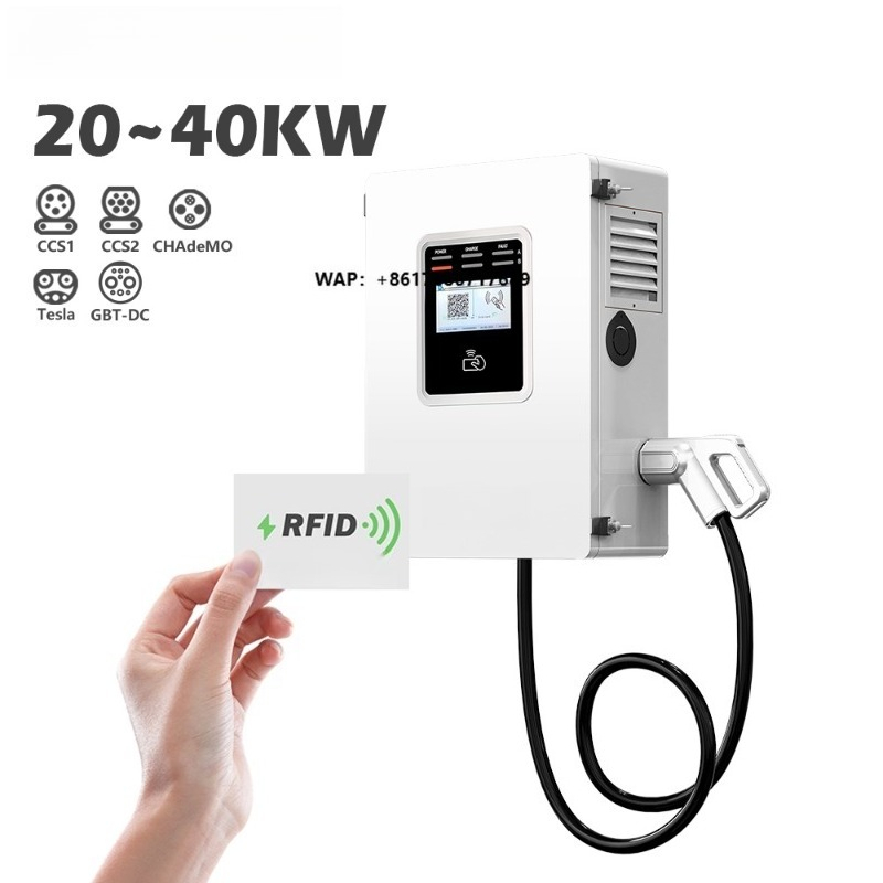 OEM 20kw 30kw 40kw Wallbox RFI - Dc Fast Charger 30Kw Wallbox Commercial recension och pris